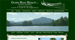 Desktop Screenshot of guideboatrealty.com